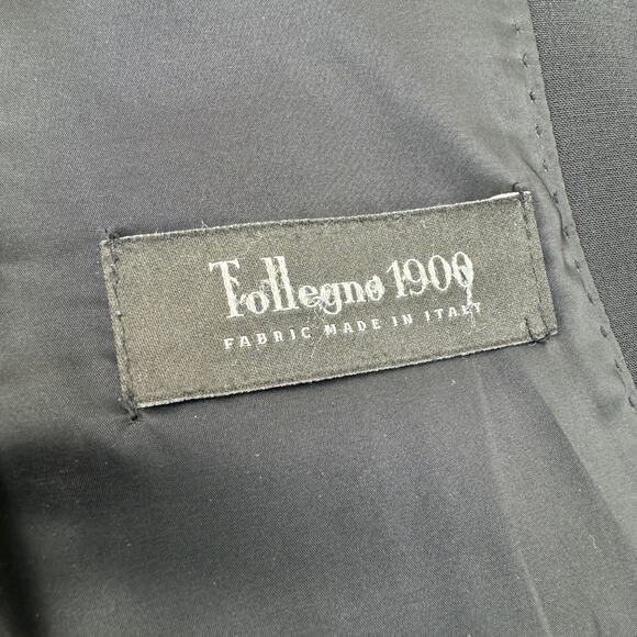 J Crew Tollegno 1900 Wool Blazer Jacket Black Stretch Single Breasted Womens 2 - Picture 9 of 15